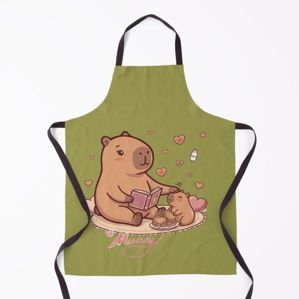Item preview, Mummy Capybara Storytime and Cookies designed and sold by sanorastyle.