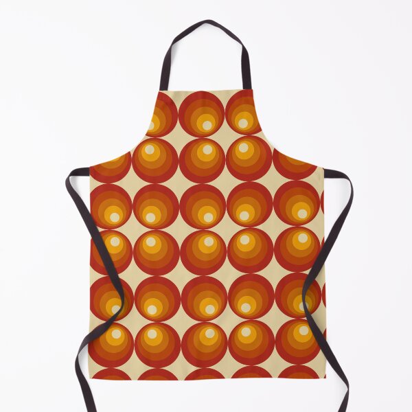 Item preview, Retro 70s Mid-Century Tunnel Vision Geometric Pattern designed and sold by Far Out Goods.