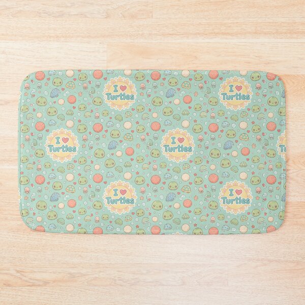 Item preview, I Love Turtles Kawaii Pattern designed and sold by Itsheartshop.