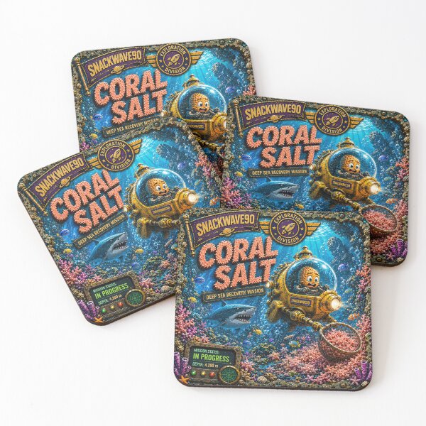 Item preview, Coral Salt | Deep Sea Recovery Mission | Snackwave90 Exploration Division designed and sold by Snackwave Ninety.