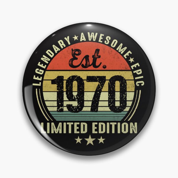 Item preview, Est 1970 Vintage 56th Birthday Retro Gift designed and sold by FernaRoje.
