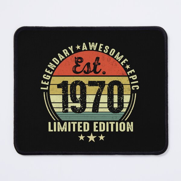 Item preview, Est 1970 Vintage 56th Birthday Retro Gift designed and sold by FernaRoje.