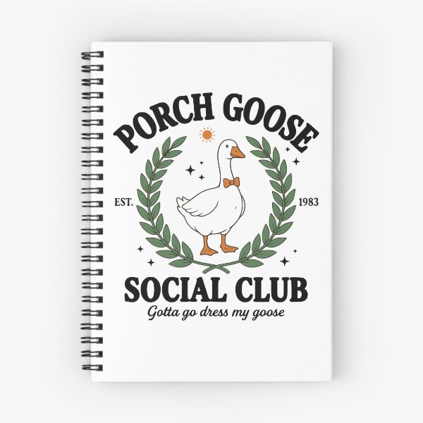 Item preview, Porch Goose Social Club Funny Silly Animal Women Men designed and sold by BornBorn.