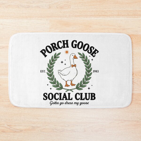 Item preview, Porch Goose Social Club Funny Silly Animal Women Men designed and sold by BornBorn.