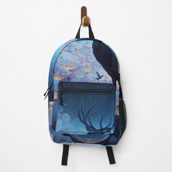 Item preview, Majestic Deer Among Glowing Jellyfish designed and sold by Visual Foundry.