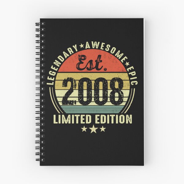Item preview, Est 2008 Vintage 18th Birthday Retro Gift designed and sold by FernaRoje.