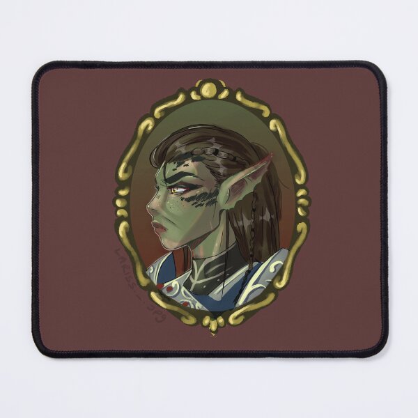 Item preview, githyanki portrait - lae'zel inspired designed and sold by Lariss._.Jpg.