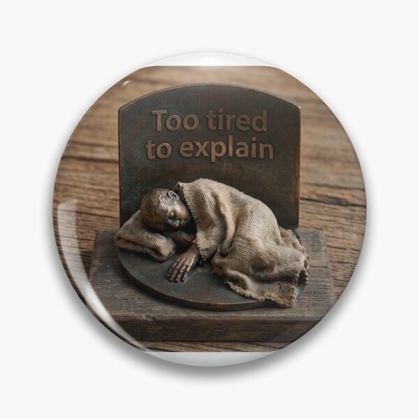 Item preview, Tired Bronze Sculpture to Explain Concept designed and sold by CtrlSNCreatz.