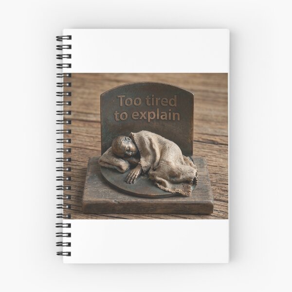 Item preview, Tired Bronze Sculpture to Explain Concept designed and sold by CtrlSNCreatz.