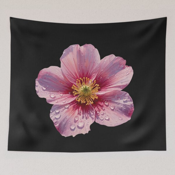 Item preview, Wild Rose Blossom and Crystal Dewdrops designed and sold by andreavlad.