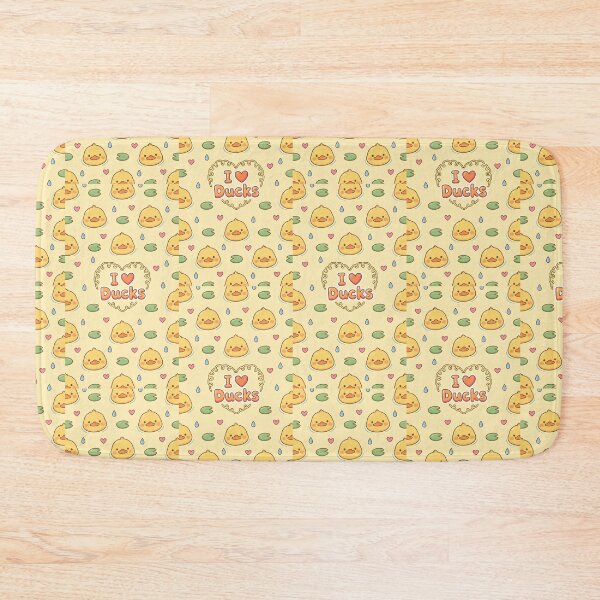 Item preview, I Love Ducks Kawaii Pattern designed and sold by Itsheartshop.