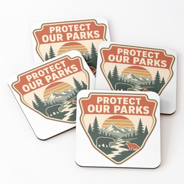 Item preview, Protect Our Parks - National Park Lover designed and sold by CutOutIdols.