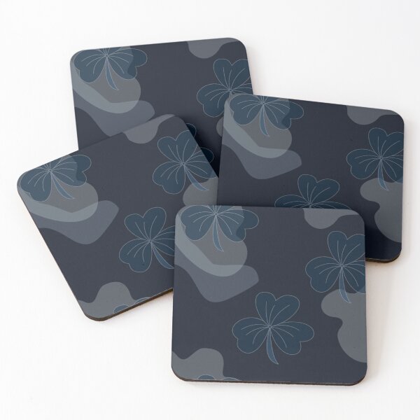 Item preview, Blue and grey flower designed and sold by ItsAllYellow.