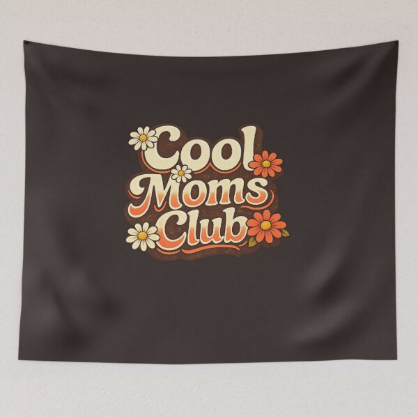 Item preview, Cool Moms Club Retro Vintage Daisy T‑Shirt – Groovy 70s Mom Gift designed and sold by Youpiworld.