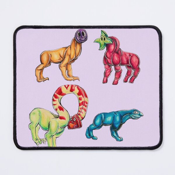 Item preview, Four weird characters designed and sold by Camix-GirARTS.