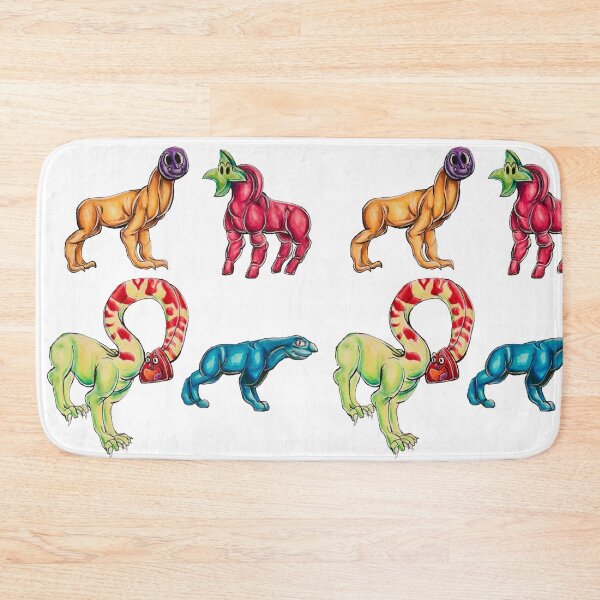 Item preview, Four weird characters designed and sold by Camix-GirARTS.