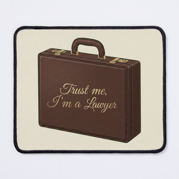 Item preview, Trust Me Im A Lawyer Funny Attorney Gift Law Firm Humor designed and sold by AkDesign022.