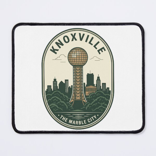 Item preview, Vintage Knoxville Tennessee Sunsphere Marble City Skyline designed and sold by k3rstman1.