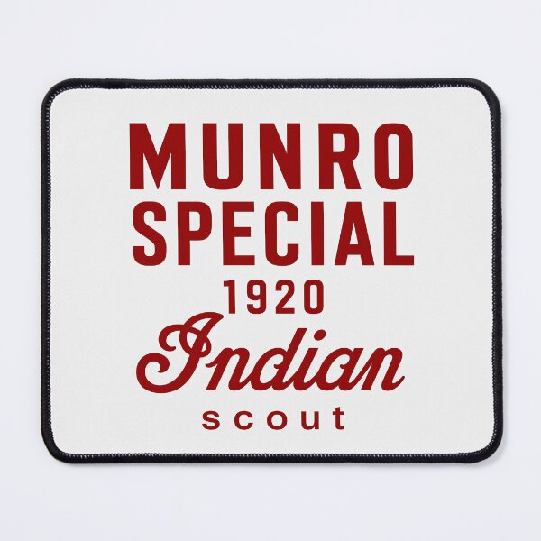 Item preview, Burt Munro Tribute – Munro Special 1920 Indian Scout Vintage Motorcycle Design designed and sold by EdGraphy.