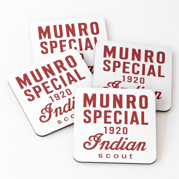 Item preview, Burt Munro Tribute – Munro Special 1920 Indian Scout Vintage Motorcycle Design designed and sold by EdGraphy.