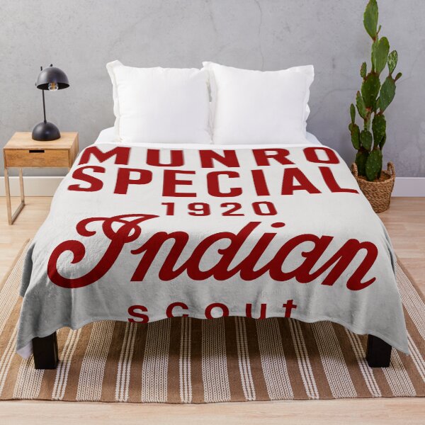 Item preview, Burt Munro Tribute – Munro Special 1920 Indian Scout Vintage Motorcycle Design designed and sold by EdGraphy.
