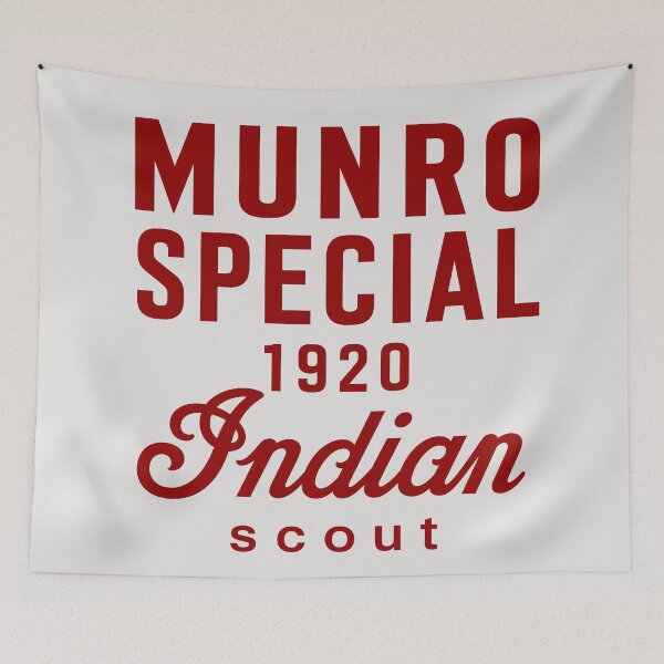 Item preview, Burt Munro Tribute – Munro Special 1920 Indian Scout Vintage Motorcycle Design designed and sold by EdGraphy.