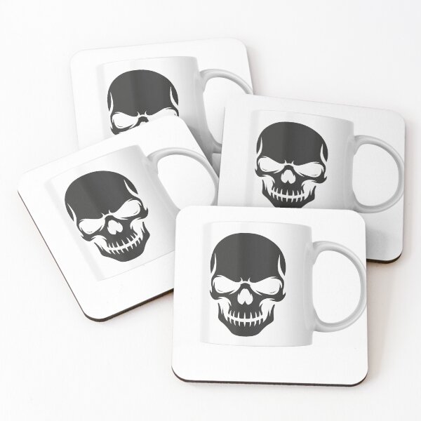 Item preview, Bold Black and White Tribal Skull Graphic designed and sold by simranart111.