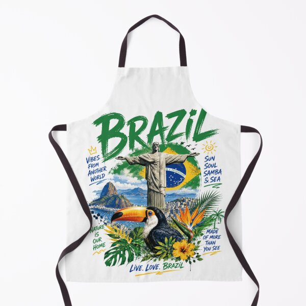 Item preview, Brazil Vibes – Tropical Energy & Samba Spirit designed and sold by Countries&Cities Shop.