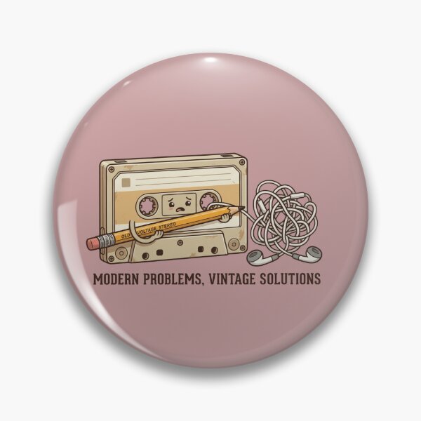 Item preview, Modern Problems Vintage Solutions designed and sold by OldVoltage.