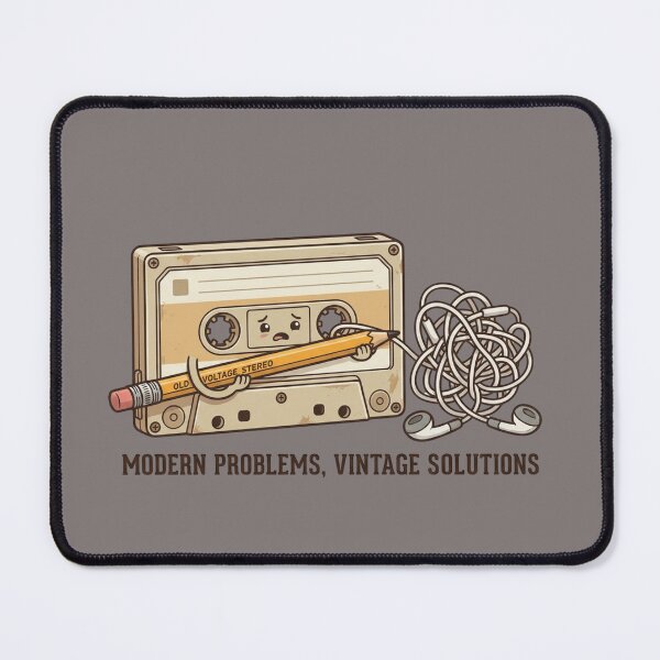 Item preview, Modern Problems Vintage Solutions designed and sold by OldVoltage.