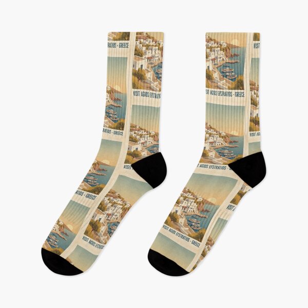 Item preview, Agios Efstratios Greece, Greek Island Vintage Travel Tourism designed and sold by TravelersGems.