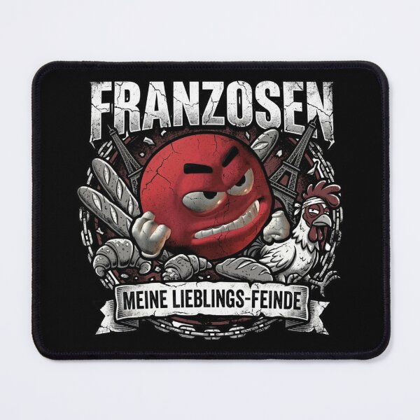 Item preview, French red evil emoji designed and sold by LayersDesign.