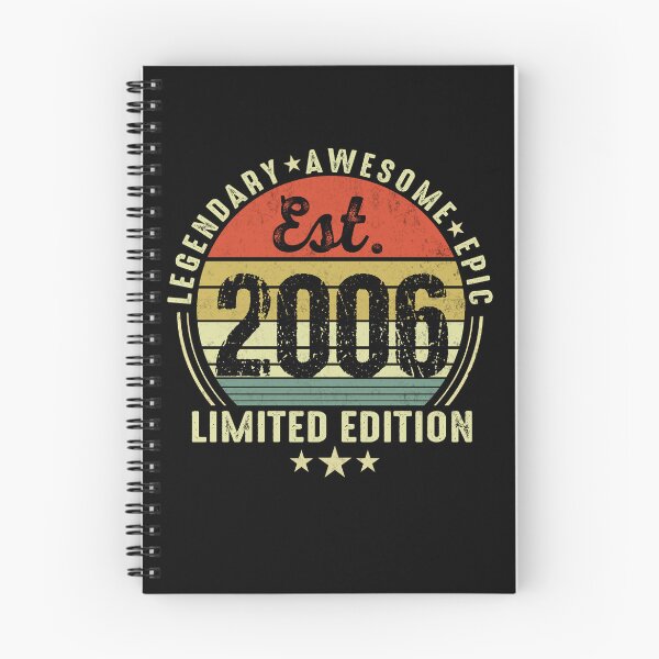 Item preview, Est 2006 Vintage 20th Birthday Retro Gift designed and sold by FernaRoje.
