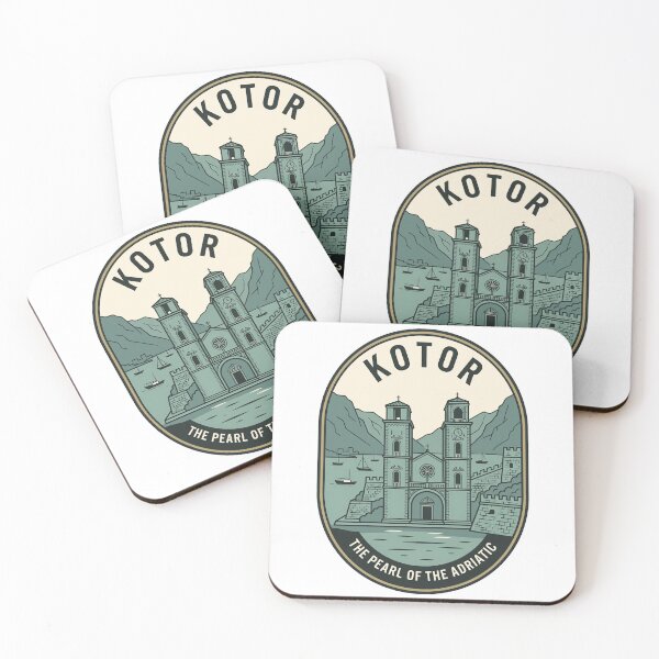 Item preview, Kotor Montenegro Pearl of the Adriatic Travel Badge designed and sold by k3rstman1.