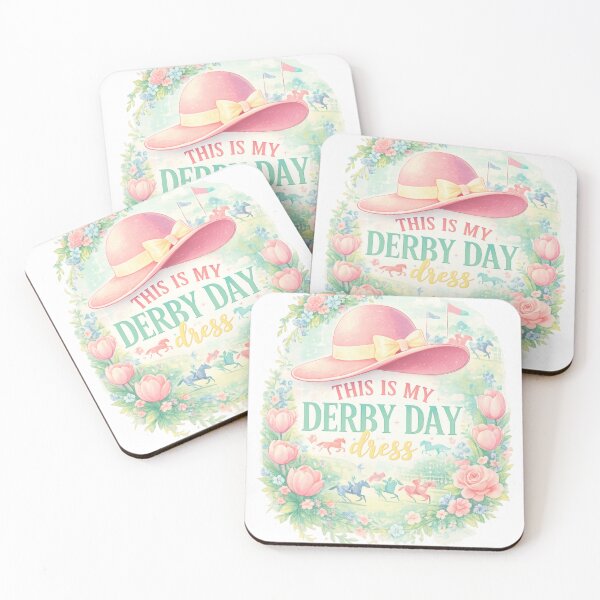 Item preview, This Is My Derby Day Dress Hat – Pastel Horse Racing Spring Shirt & Sticker Design   designed and sold by Youpiworld.