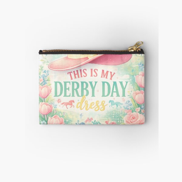 Item preview, This Is My Derby Day Dress Hat – Pastel Horse Racing Spring Shirt & Sticker Design   designed and sold by Youpiworld.