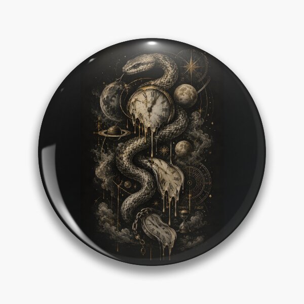 Item preview, Cosmic Serpent of Time designed and sold by DCdigitalgrowth.