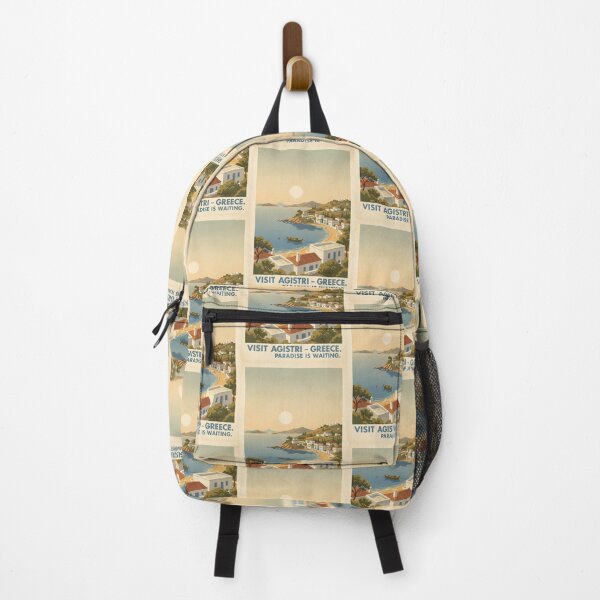 Item preview, Agistri Greece, Greek Island Vintage Travel Tourism designed and sold by TravelersGems.
