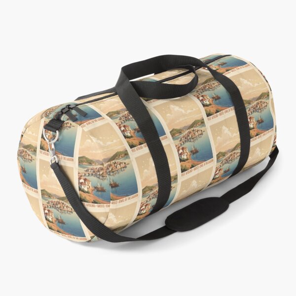 Item preview, Aitoliko Greece, Greek Island Vintage Travel Tourism designed and sold by TravelersGems.