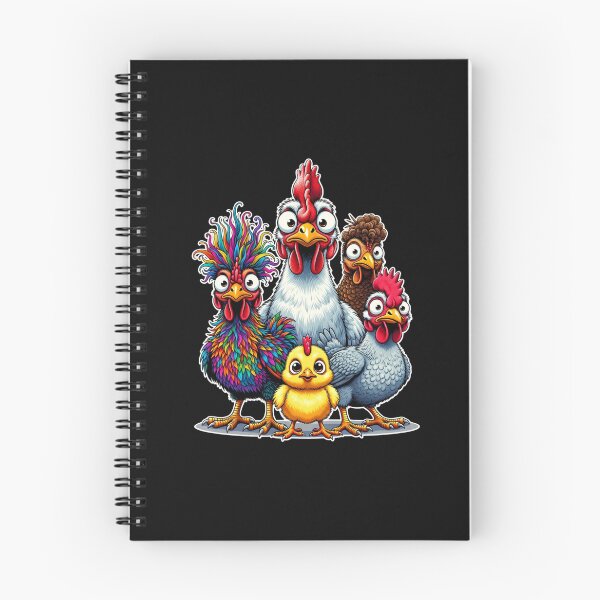 Item preview, Crazy Chicken Art Hen Family CuteYellow Chick Funny Farmer Gift designed and sold by alenaz.