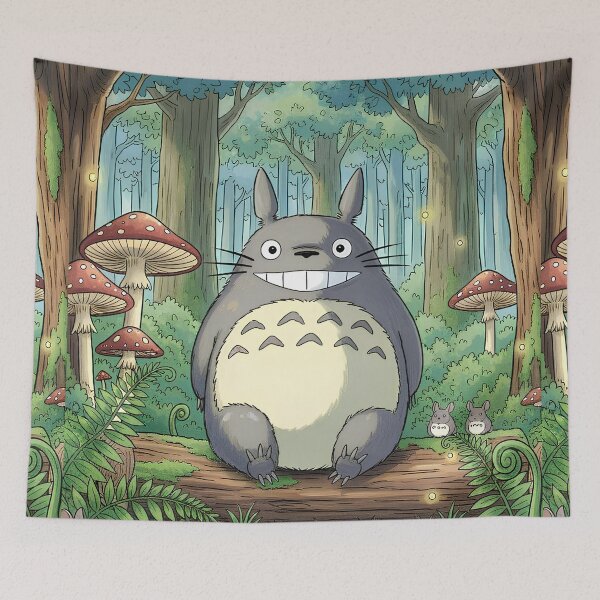 Item preview, Cute kawaii art [[toTOTOROs]]  -%[ghiblis]%- smile aways  designed and sold by huaishen89.