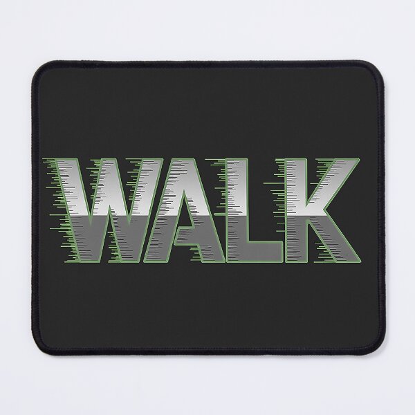 Item preview, Walk Glitch Typography Futuristic Kpop Design designed and sold by Meivelle.