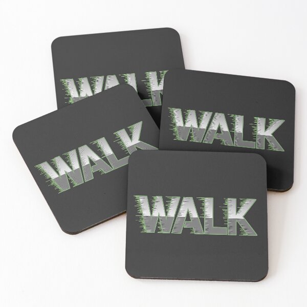 Item preview, Walk Glitch Typography Futuristic Kpop Design designed and sold by Meivelle.