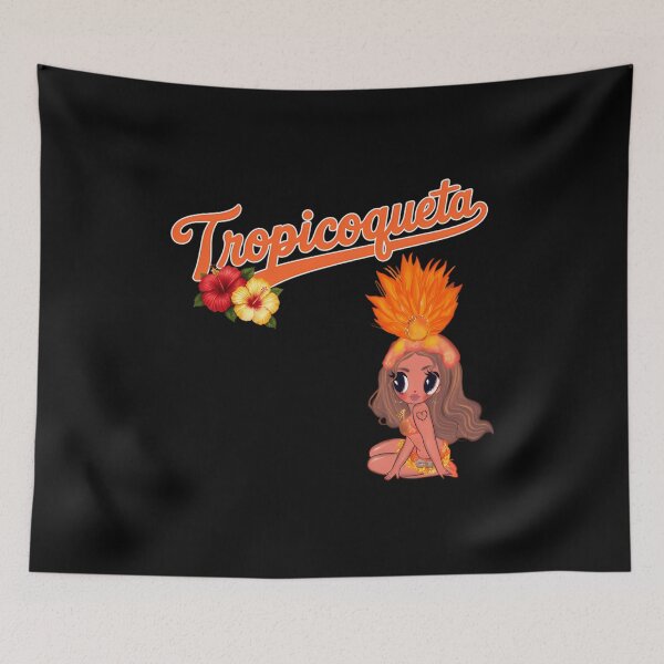Item preview, Karol G Tropicoqueta Vintage designed and sold by BarbedWireArt.
