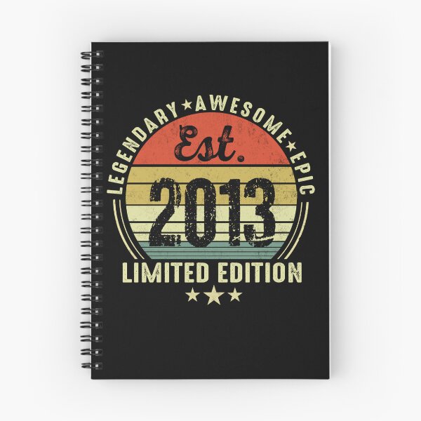 Item preview, Vintage Est 2013, 13rd Birthday Retro Gift designed and sold by FernaRoje.