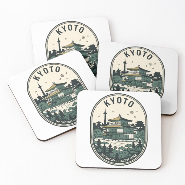 Item preview, Vintage Kyoto Japan Kinkaku-ji Golden Pavilion Travel Badge designed and sold by k3rstman1.