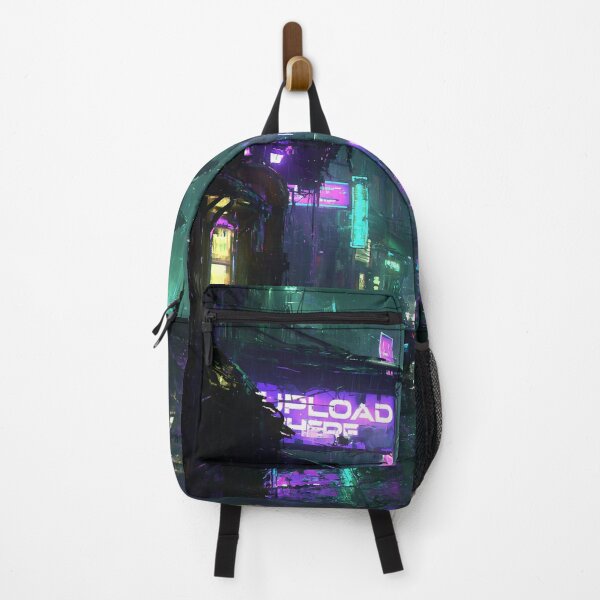 Item preview, Neon Cyberpunk Rain Soaked Street designed and sold by Visual Foundry.