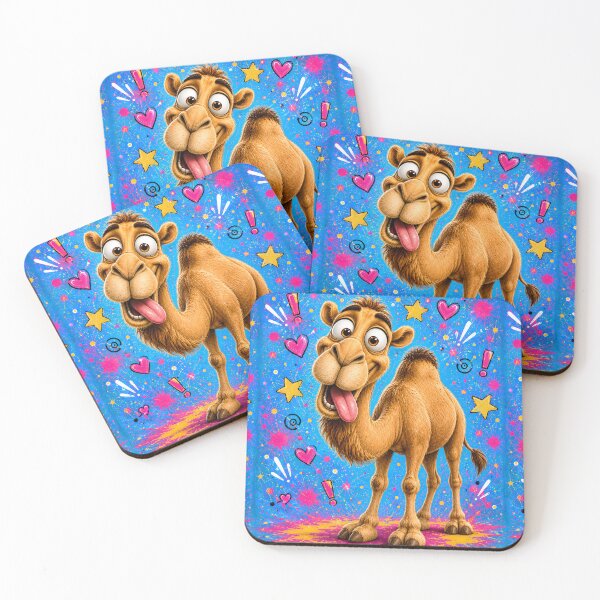 Item preview, Goofy Cartoon Camel Pop Art designed and sold by Pure Craft.