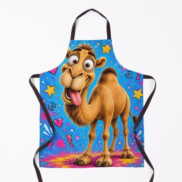 Item preview, Goofy Cartoon Camel Pop Art designed and sold by Pure Craft.