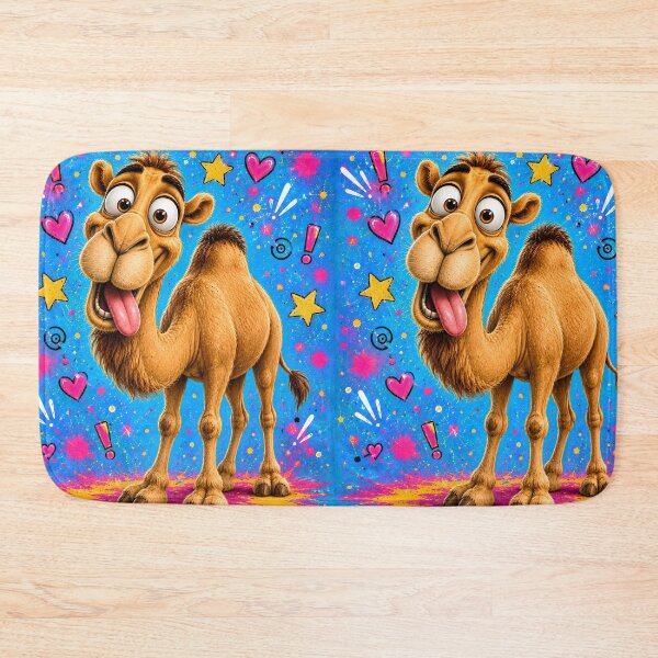 Item preview, Goofy Cartoon Camel Pop Art designed and sold by Rohan132.